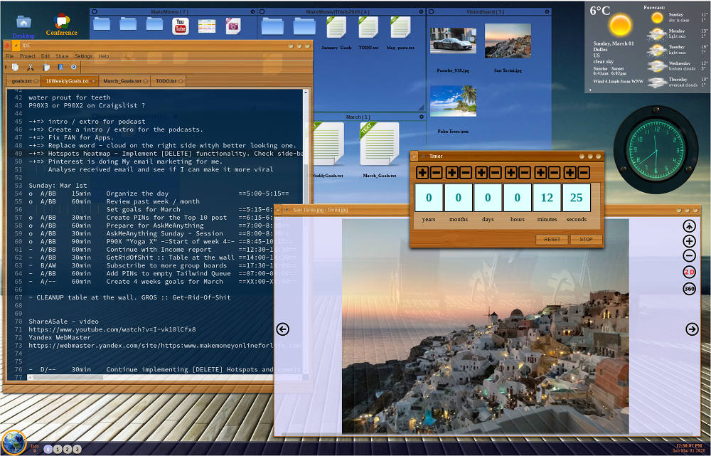 AstraNOS Desktop