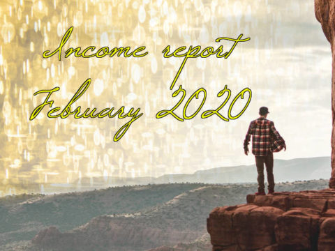Blog income report February 2020